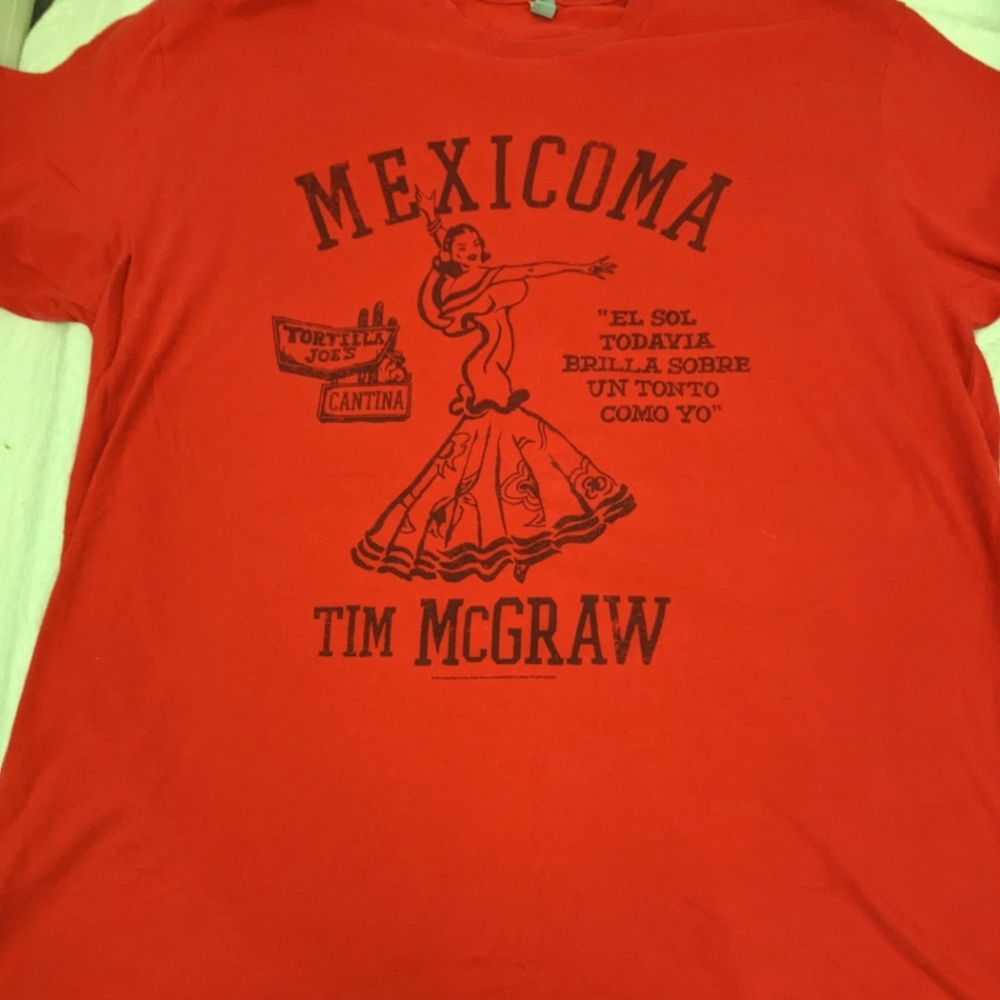 Tim McGraw 2013 Mexicoma Concert Tee XXXL